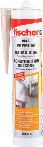 Fischer DBSA Bau-Silikon Herstellerfarbe Transparent 053090 310ml Fischer DBSA Bau-Silikon Herstellerfarbe Transparent 053090 310ml von Fischer