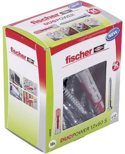 Fischer DUOPOWER 12x60 S LD 2-Komponenten-Dübel 60mm 12mm 538258 10St. Fischer DUOPOWER 12x60 S LD 2-Komponenten-Dübel 60mm 12mm 538258 10St. von Fischer