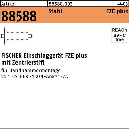 Fischer Einschlaggerät R 88588 FZE 12 plus Stahl 1 Stück 885880020120000 von Fischer