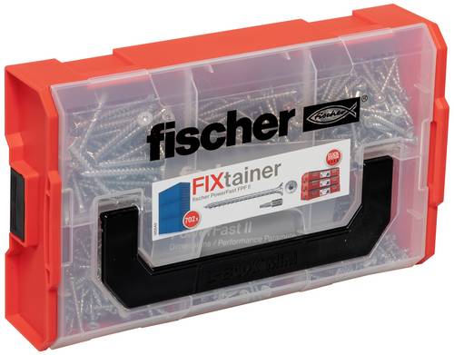 Fischer FixTainer PowerFast II TX VG 562273 Spanplattenschrauben-Sortiment Stahl galvanisch verzinkt Fischer FixTainer PowerFast II TX VG 562273 Spanplattenschrauben-Sortiment Stahl galvanisch verzinkt von Fischer