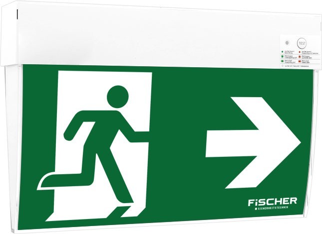 Fischer LED-Rettungszeichenleuchte F1U383AT2.V4 Fischer LED-Rettungszeichenleuchte F1U383AT2.V4 von Fischer