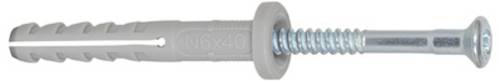 Fischer Nageldübel 40mm 6mm 513840 100St. Fischer Nageldübel 40mm 6mm 513840 100St. von Fischer