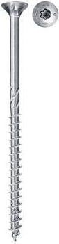 Fischer Spanplattenschraube 4,5x35 blvz Power-Fast II Senkkopf, TG TX VE=500 (Pack mit 500 St) (670267) von Fischer
