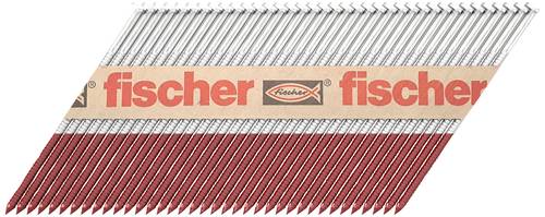 Fischer Verzinkter Rahmennagel (gvz) mit Ringschaft FF NFP 63x3,1mm + 2 Gaskartuschen 1 Set 534705 von Fischer