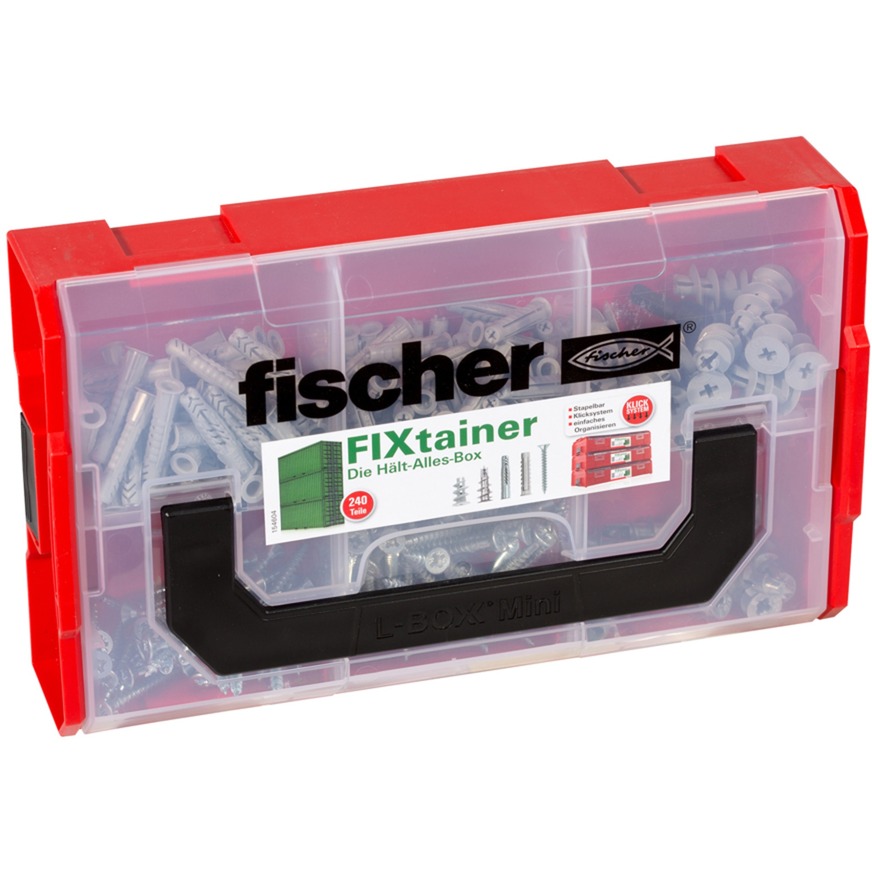 FixTainer - Hält-Alles-Box, Dübel von Fischer