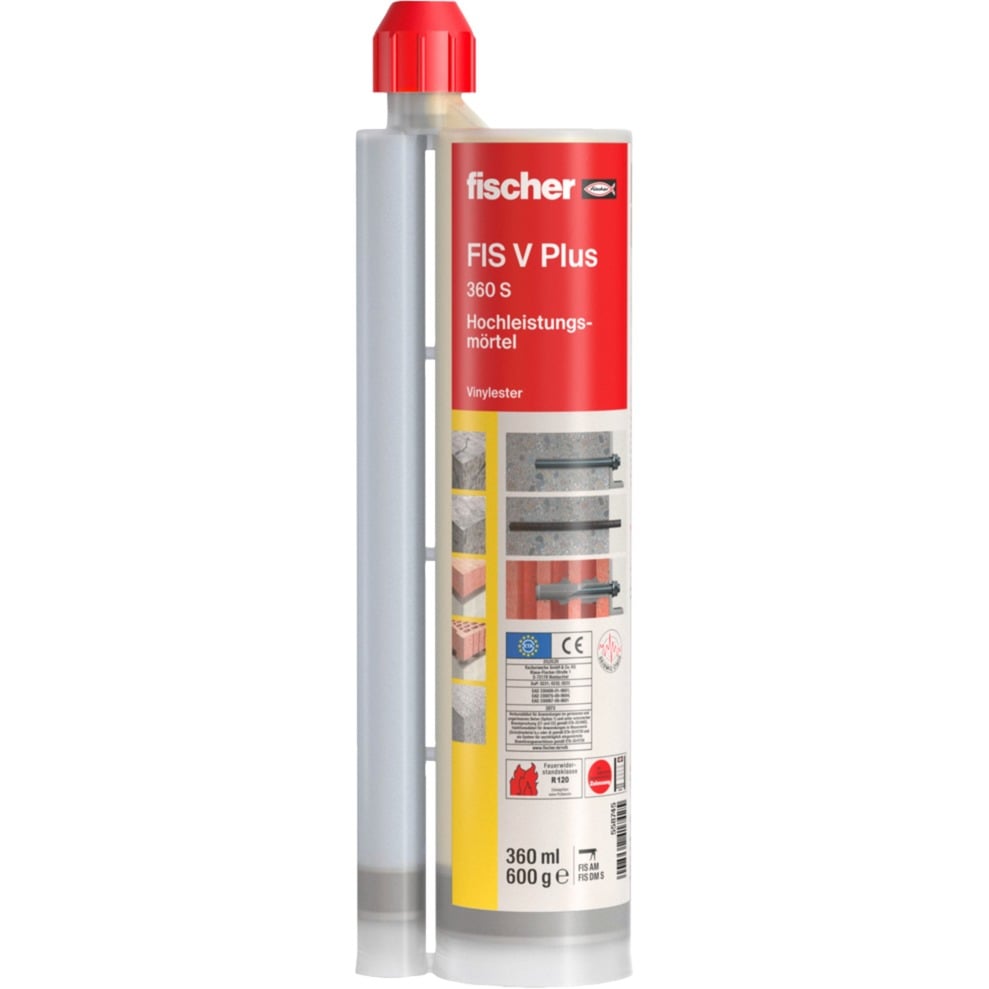 Hochleistungsmörtel FIS V Plus 360 S von Fischer