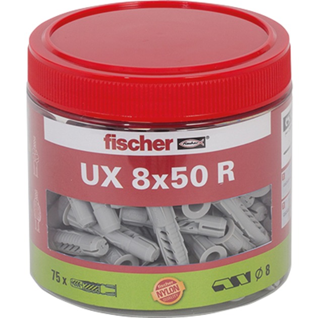 Universaldübel UX 8x50 R, Dose von Fischer