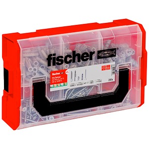 fischer FixTainer - SX Plus S, UX S, GK S, GKM S 532893 Dübel- und Schrauben-Sortiment, 240 Stück fischer FixTainer - SX Plus S, UX S, GK S, GKM S 532893 Dübel- und Schrauben-Sortiment, 240 Stück von Fischer