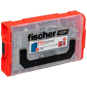 fischer Holzbauschrauben-Sortiment FixTainer PowerFast II TX TG 562272 4/4,5/5 mm x 35/40/45/50/60/70 mm, 527 St. fischer Holzbauschrauben-Sortiment FixTainer PowerFast II TX TG 562272 4/4,5/5 mm x 35/40/45/50/60/70 mm, 527 St. von Fischer