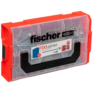 fischer Holzbauschrauben-Sortiment FixTainer PowerFast II TX VG 562273 3/5/4/5 mm x 16/30/35/40/50/60 mm, 702 St. fischer Holzbauschrauben-Sortiment FixTainer PowerFast II TX VG 562273 3/5/4/5 mm x 16/30/35/40/50/60 mm, 702 St. von Fischer