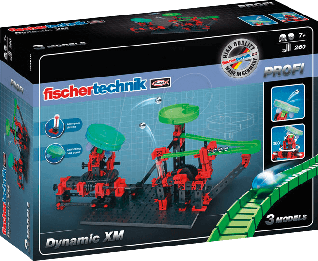 FISCHER 544618 - PROFI Dynamic XM - Kugelbahn von Fischertechnik