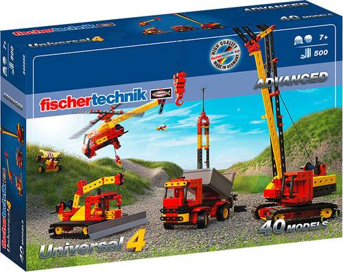 Fischertechnik 548885 ADVANCED Universal 4 Bausatz ab 7 Jahre von Fischertechnik