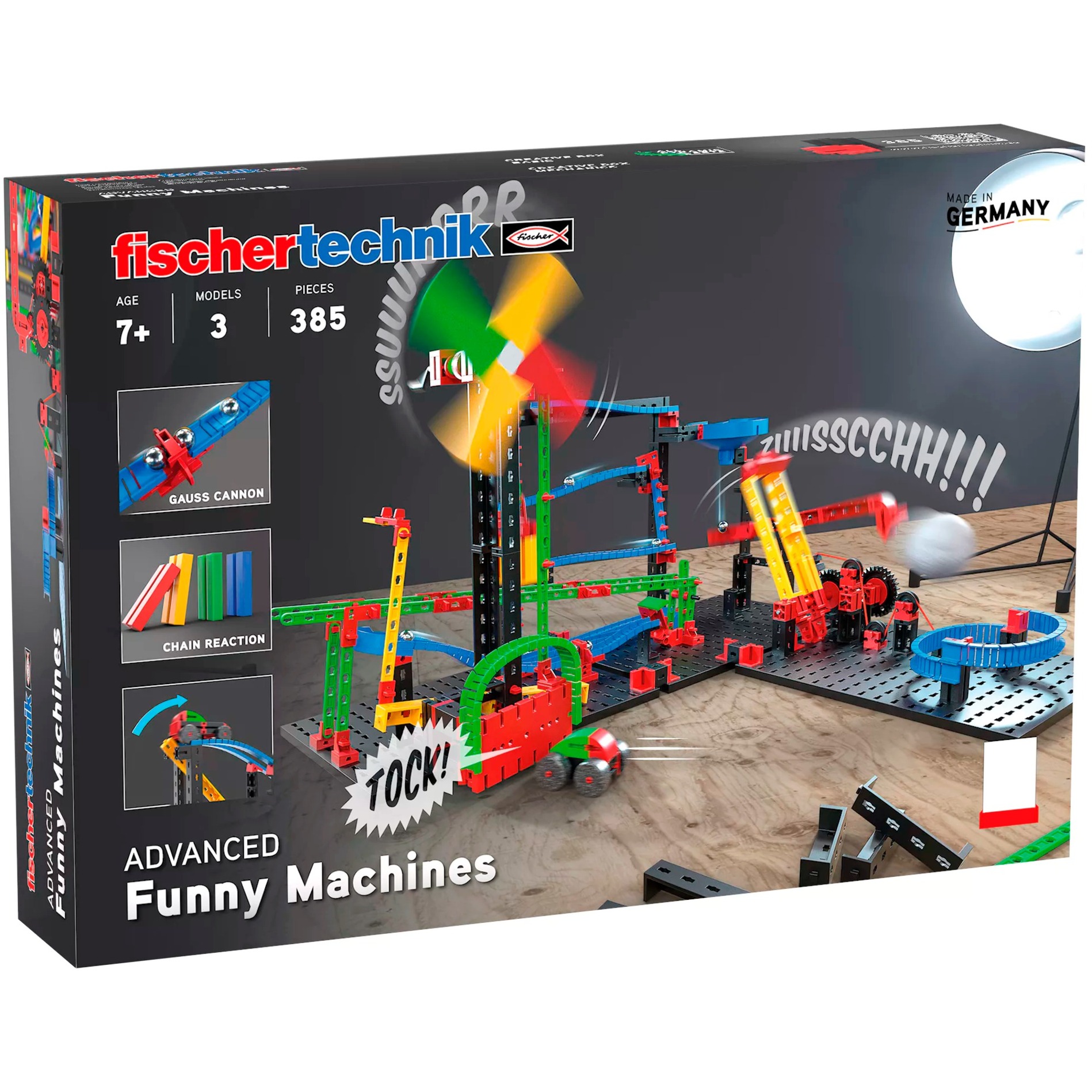 Funny Machines, Konstruktionsspielzeug von Fischertechnik