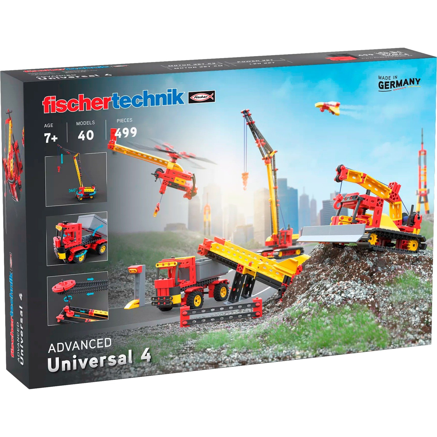 Universal 4, Konstruktionsspielzeug von Fischertechnik