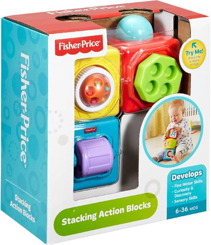 Fisher Price FP Spiel- und Stapelwürfel DHW15 von Fisher Price