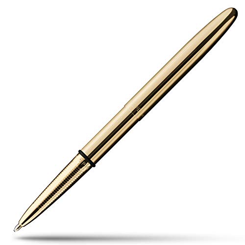 Fisher Bullet Pen weltberühmter Astronautenstift mit goldenem Titaniumnitrid-Lacküberzug von Fisher Space Pen