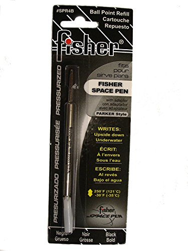 Fisher Space Pen Gasdruckmine B schwarz SPR4B von spacepen
