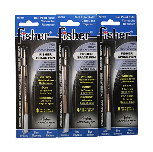 Fisher Space Pen SPR1 Refills for Bullet Fisher Space Pen, Blue, by Fisher von Fisher Space Pen