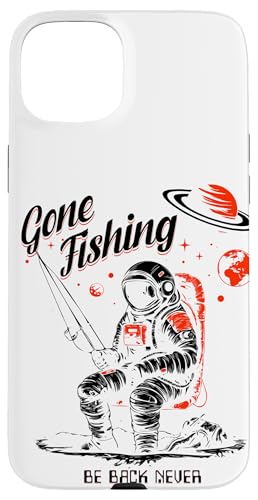 Gone Fishing Be Back Never Dark Version Hülle für iPhone 15 Plus Gone Fishing Be Back Never Dark Version Hülle für iPhone 15 Plus von Fishing Fashion