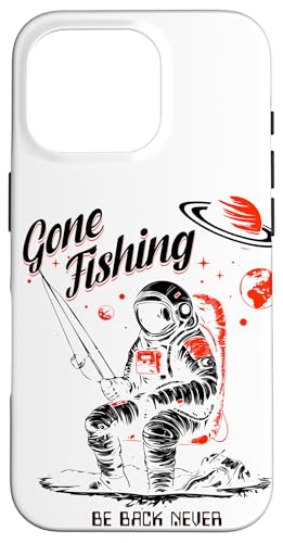 Gone Fishing Be Back Never Dark Version Hülle für iPhone 16 Pro Gone Fishing Be Back Never Dark Version Hülle für iPhone 16 Pro von Fishing Fashion