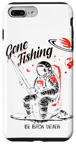 Gone Fishing Be Back Never Dark Version Hülle für iPhone 7 Plus/8 Plus Gone Fishing Be Back Never Dark Version Hülle für iPhone 7 Plus/8 Plus von Fishing Fashion