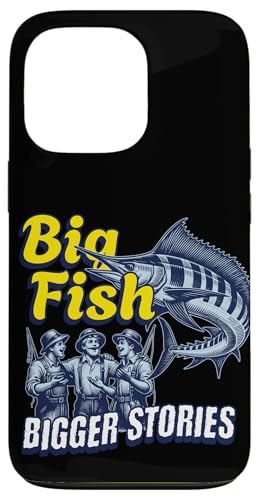 Lustiges Angelgeschenk "Big Fish, Bigger Stories" Hülle für iPhone 13 Pro Lustiges Angelgeschenk "Big Fish, Bigger Stories" Hülle für iPhone 13 Pro von Fishing Fashion