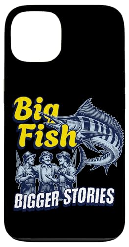Lustiges Angelgeschenk "Big Fish, Bigger Stories" Hülle für iPhone 13 Lustiges Angelgeschenk "Big Fish, Bigger Stories" Hülle für iPhone 13 von Fishing Fashion