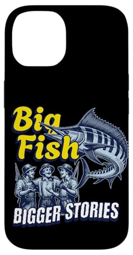 Lustiges Angelgeschenk "Big Fish, Bigger Stories" Hülle für iPhone 14 Lustiges Angelgeschenk "Big Fish, Bigger Stories" Hülle für iPhone 14 von Fishing Fashion