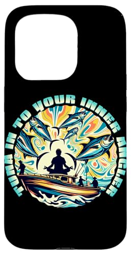 Thunfisch In To Your Inner Angler - Groovy Psychedelic Fishing Hülle für iPhone 15 Pro von Fishing Fashion