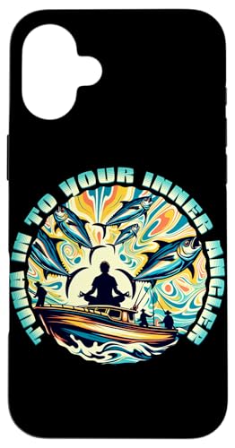 Thunfisch In To Your Inner Angler - Groovy Psychedelic Fishing Hülle für iPhone 16 Plus Thunfisch In To Your Inner Angler - Groovy Psychedelic Fishing Hülle für iPhone 16 Plus von Fishing Fashion