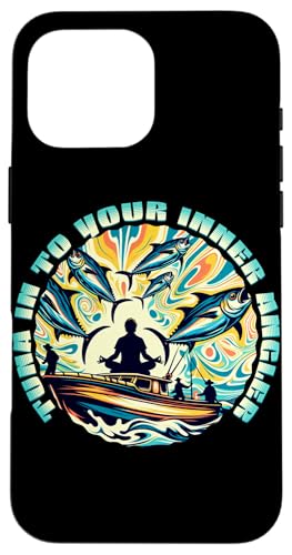 Thunfisch In To Your Inner Angler - Groovy Psychedelic Fishing Hülle für iPhone 16 Pro Max Thunfisch In To Your Inner Angler - Groovy Psychedelic Fishing Hülle für iPhone 16 Pro Max von Fishing Fashion