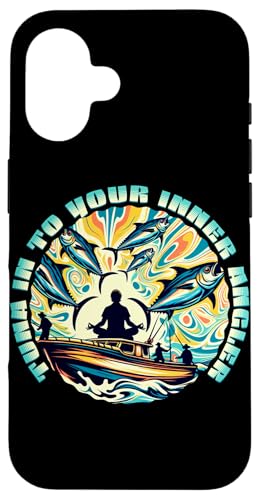 Thunfisch In To Your Inner Angler - Groovy Psychedelic Fishing Hülle für iPhone 16 Thunfisch In To Your Inner Angler - Groovy Psychedelic Fishing Hülle für iPhone 16 von Fishing Fashion