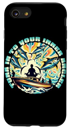 Thunfisch In To Your Inner Angler - Groovy Psychedelic Fishing Hülle für iPhone SE (2020) / 7 / 8 von Fishing Fashion