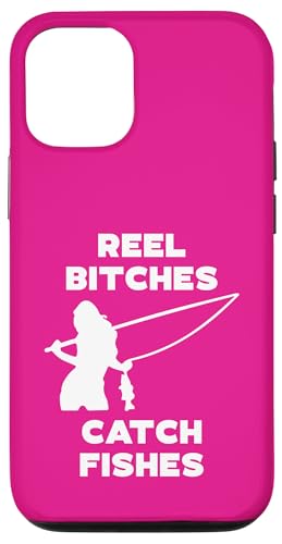Angelrolle Hündinnen Fangen Fische Angeln Lady Angler Fangen Fische Hülle für iPhone 12/12 Pro Angelrolle Hündinnen Fangen Fische Angeln Lady Angler Fangen Fische Hülle für iPhone 12/12 Pro von Fishing Way Of Life