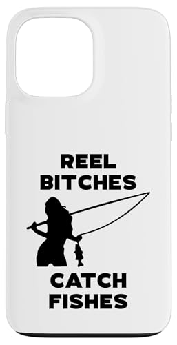 Angelrolle Hündinnen Fangen Fische Angeln Lady Angler Fangen Fische Hülle für iPhone 13 Pro Max von Fishing Way Of Life