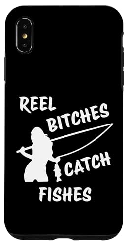 Angelrolle Hündinnen Fangen Fische Angeln Lady Angler Fangen Fische Hülle für iPhone XS Max Angelrolle Hündinnen Fangen Fische Angeln Lady Angler Fangen Fische Hülle für iPhone XS Max von Fishing Way Of Life