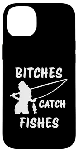 Hündinnen fangen Fische Angeln Lady Angler Fangen Fische Hülle für iPhone 14 Plus Hündinnen fangen Fische Angeln Lady Angler Fangen Fische Hülle für iPhone 14 Plus von Fishing Way Of Life