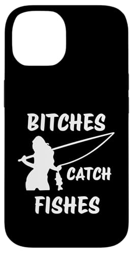 Hündinnen fangen Fische Angeln Lady Angler Fangen Fische Hülle für iPhone 14 von Fishing Way Of Life
