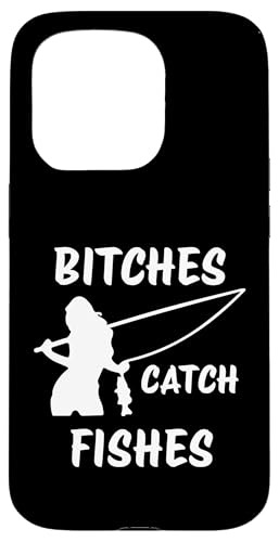 Hündinnen fangen Fische Angeln Lady Angler Fangen Fische Hülle für iPhone 15 Pro von Fishing Way Of Life