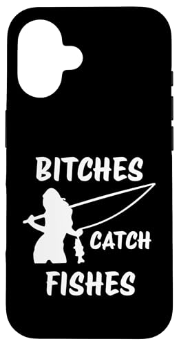 Hündinnen fangen Fische Angeln Lady Angler Fangen Fische Hülle für iPhone 16 von Fishing Way Of Life