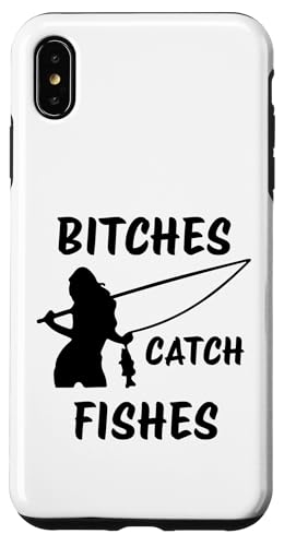 Hündinnen fangen Fische Lustig Angeln Lady Angler Fangen Fische Hülle für iPhone XS Max von Fishing Way Of Life