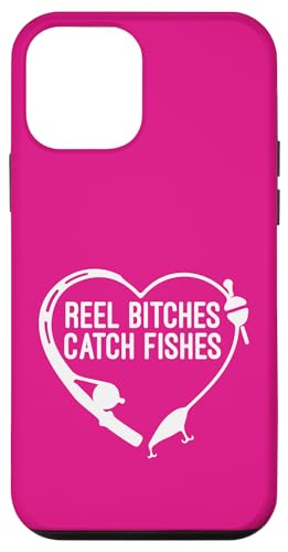 Angelrolle Hündinnen fangen Fische Angeln Herz Angler Fischer Hülle für iPhone 12 mini Angelrolle Hündinnen fangen Fische Angeln Herz Angler Fischer Hülle für iPhone 12 mini von Fishing Way of Life