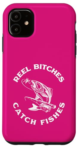 Reel Bitches Fangen Fische Fliegenfischen Forellen Angler Fische Hülle für iPhone 11 Reel Bitches Fangen Fische Fliegenfischen Forellen Angler Fische Hülle für iPhone 11 von Fishing Way of Life