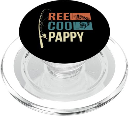 Reel Cool Pappy Opa Angler Angeln Fischer Geschenk PopSockets PopGrip für MagSafe Reel Cool Pappy Opa Angler Angeln Fischer Geschenk PopSockets PopGrip für MagSafe von Fishing Way of Life