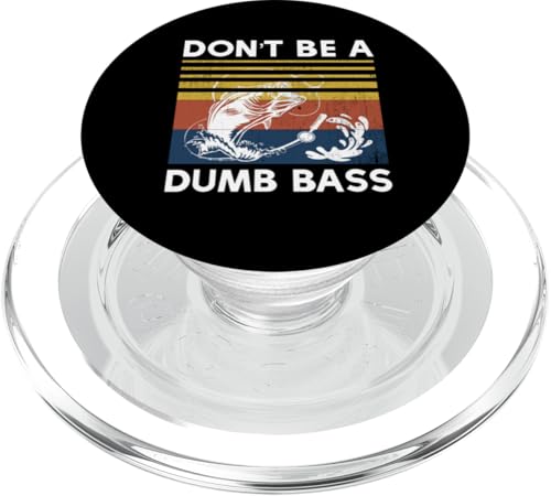 Sei kein dummer Bassangler Fischfischer beim Fangen PopSockets PopGrip für MagSafe Sei kein dummer Bassangler Fischfischer beim Fangen PopSockets PopGrip für MagSafe von Fishing Way of Life