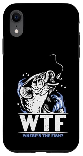 WTF Where's The Fish? Angler Fisch Angeln Fischer Geschenk Hülle für iPhone XR WTF Where's The Fish? Angler Fisch Angeln Fischer Geschenk Hülle für iPhone XR von Fishing Way of Life