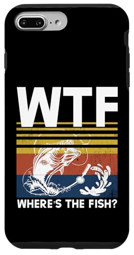 WTF Where's The Fish? Angler Fisherman USA Flagge Angeln Hülle für iPhone 7 Plus/8 Plus WTF Where's The Fish? Angler Fisherman USA Flagge Angeln Hülle für iPhone 7 Plus/8 Plus von Fishing Way of Life