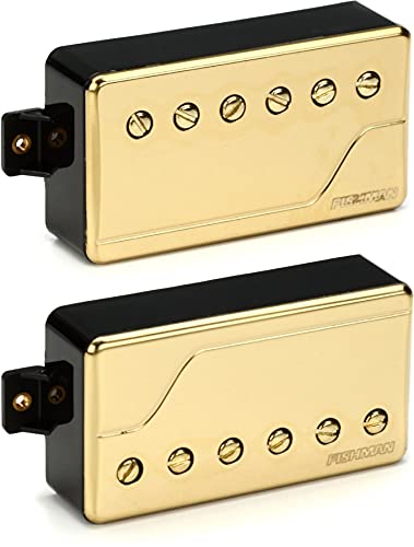Fishman Humbucker Mikrofonset Fluence Classic vergoldet von Fishman