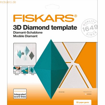 Fiskars 3D-Schablone Diamant von Fiskars