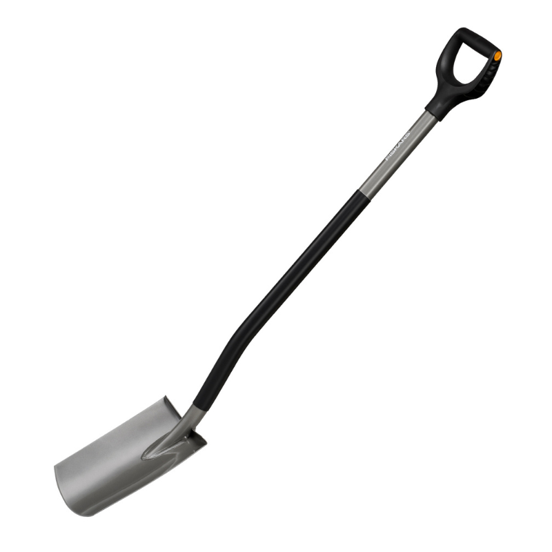 Fiskars Gartenspaten Ergonomisch Rund - mit 125 cm Stiel Fiskars Gartenspaten Ergonomisch Rund - mit 125 cm Stiel von Fiskars